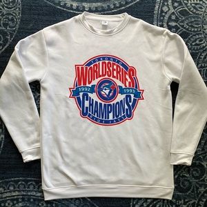 Vintage Blue Jays World Series Champions Sweater